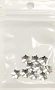  Snowflake Crystal Large 10pcs/Bag 
