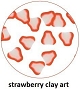  Art Club Clay Strawberry 