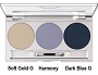  Kryolan Trio Smokey Blue Set 