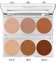  Dual Finish 6 Colors Modelling Palette 