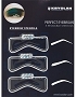  Kryolan Eyebrow Stencils 1 3 Stencils 