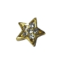  Nail Gem Star Gold & Stones Small 