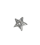  Nail Gem Star Silver & Stones Small 