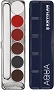  Aquacolor 6 Colors S Palette 