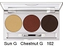  Kryolan Trio Smokey Brown 