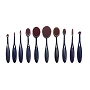  Mystique Oval Brush 10pc KIT 