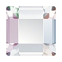  Swarovski Square AB 6mm 18/Pack 