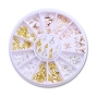  Metal Shapes Mix ROSE GLD SLV 2 Wheel 