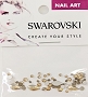  Swarovski Mixed Flame Golden 52 pcs/Bag 