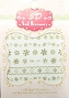  Nail Sticker Snowflake Gold 1 