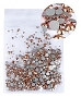  Rhinestones Multi Sz Rose Gold 1000/Pack 