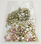  Rhinestones Multi Sz Grn Pnk AB 1440/Pack 