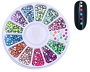  Metal Studs Neon Multi Wheel 