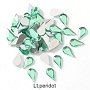  Rhinestone Teardrop Peridot 100/Pack 