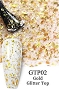  BP Glitter Top Gel Gold 7 ml 