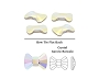  Swarovski Bowtie Crystal AB 8pcs/Pack 