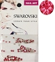  Swarovski Multi Sz Indian Pink 125pcs/Bag 