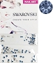  Swarovski Multi Sz Denim Blue 140pcs/Bag 