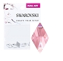  Swarovski Rhombus Light Rose 6pcs/Bag 