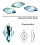 Swarovski Rhombus Aquamarine 6pcs/Bag 