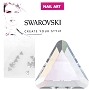  Swarovski Triangle Crystal AB 18pcs/Bag 