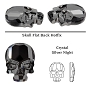  Swarovski Skull Silver Night 3pcs/Bag 