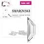  Swarovski Trapeze HF Crystal 24pcs/Bag 