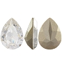  Swarovski Ptd Bck Pear Crystal 12pcs/Pack 