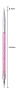  BP Nail Liner Brush Pink 