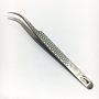  Tweezer Lash Ext Curved SLVR 