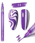  Nicole Diary Art Pen Purple 14 