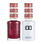  Gel DND 677 Red Ombre 15 ml 