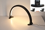  Lamp LED Half Moon Black 