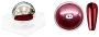  Aora Chrome Metal M1 Red 1 g 