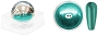  Aora Chrome Metal M8 Teal 1 g 