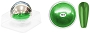 Aora Chrome Metal M9 Olive 1 g 
