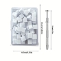  Ombre Gradient Tool + Sponges 100pcs/Kit 
