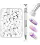  Ombre Gradient Tool + Sponges 200pcs/Kit 