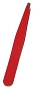  Tweezer Slanted Red 