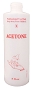  Empty Bottle Acetone 8 oz 