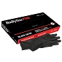  Dannyco Gloves Satin BLK M 10/Box 