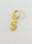  Nail Ring Gold Dollar Sign 