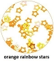  Art Club Rainbow Stars Orange 