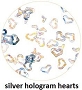 Art Club Holo Hearts Silver 