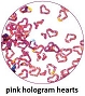  Art Club Holo Hearts Pink 