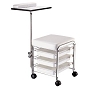  Stool Tray Manicure White 2700 