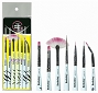  Berkeley Zebra Nail Art Brushes 7/Set 