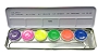  Kryolan UV Dayglow Aquacolor Palette 
