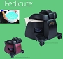  Pedicute Portable Footspa 