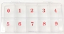  Empty Plastic Tip Box Clear/Red Small 